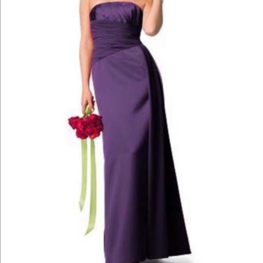David’s Bridal Bridesmaid/Prom Dress F13573